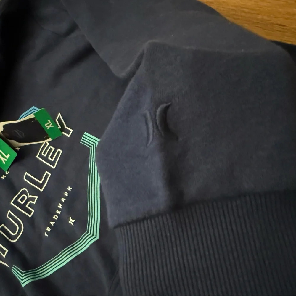 Hurley Dark Blue Graphic Hoodie - Picture 5 of 5